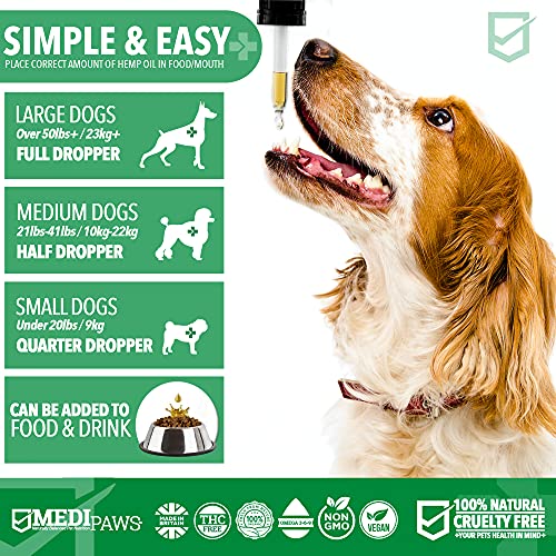 Dog Calming Hemp Oil - Medipaws