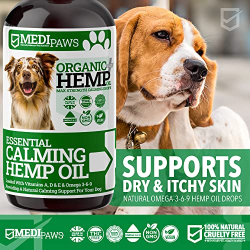 Dog Calming Hemp Oil - Medipaws