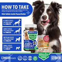 Thumbnail for Hip & Joint Tablets For Adult Dogs - Medipaws