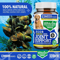 Thumbnail for Hip & Joint Tablets For Senior Dogs - Medipaws